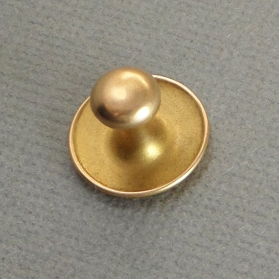 Antique 14K GOLD Victorian Shirt STUD Single Button Hallmarked - Years After