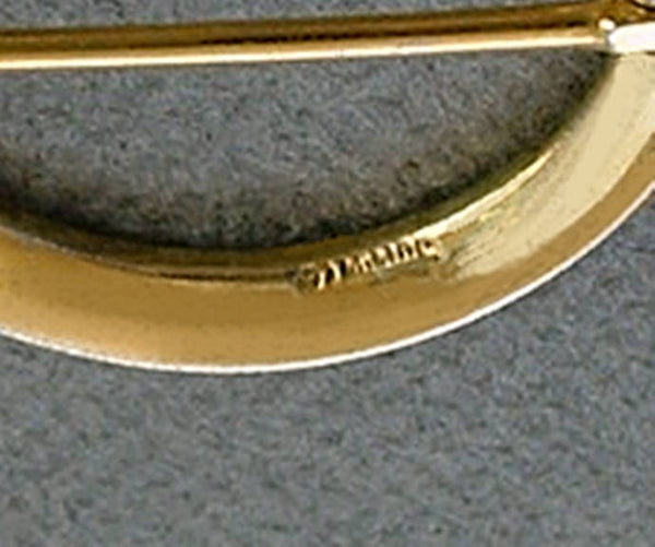 ANTIQUE Victorian Edwardian PEARL Brooch Pin Enamel Sterling Silver - Years After