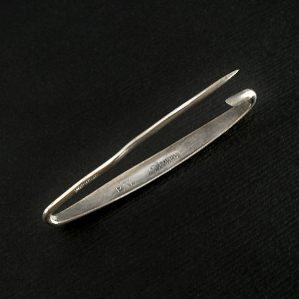 ANTIQUE Victorian STERLING Brooch Lingerie Pin Pat.1888 - Years After