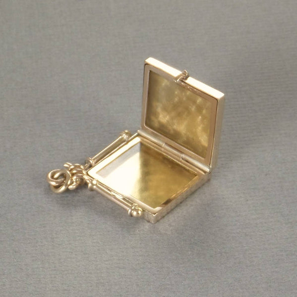10K Antique Victorian GOLD Locket FOB Frames Covers - Years After